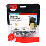 0.5kg - TIMCO Extra Large Head Clout Nails Galvanised - 13 x 3.00