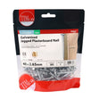 0.5kg - TIMCO Jagged Plasterboard Nails Galvanised - 40 x 2.65