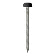 250 x TIMCO Polymer Headed Pins A4 Stainless Steel Black - 40mm