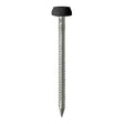 250 x TIMCO Polymer Headed Pins A4 Stainless Steel Black - 40mm