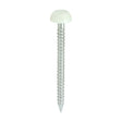 250 x TIMCO Polymer Headed Pins A4 Stainless Steel Cream - 30mm