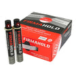 2200 x TIMCO FirmaHold Collated Clipped Head Plain Shank Bright Nails & Fuel Cells - 3.1 x 90/2CFC