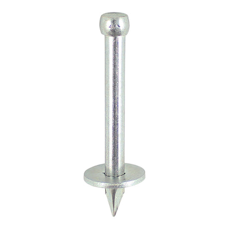 100 x TIMCO Masonry Nails Washered Zinc - 60 x 3.70