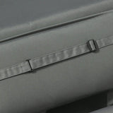 Outsunny Garden Sun Lounger Cushion Replacement Soft Sunbed Reclining Chair Relaxer Pad with Pillow, Cushion ONLY - Grey