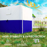 Outsunny 2 x 2m Pop-Up Gazebo, with Accessories - Dark Blue