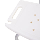 HOMCOM Bath Chair Shower Stool Safety Seat Bathroom Adjustable Positions Elderly Aids