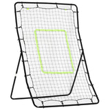 HOMCOM Rebounder Net Playback Game Spot Target Ball Rebounders Training Equipment Play Teaching