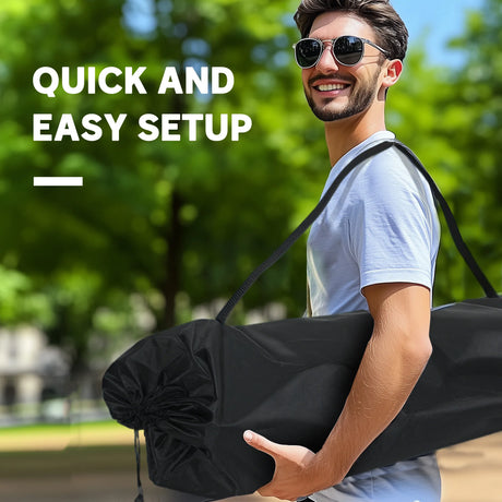 Outsunny Double Camping Chair for Adults with Armrests, Heavy Duty Oversized Padded Folding Chair with Carry Bag, Cup Holders for Outdoor Hiking Picnic Camping Fishing, 250kg Capacity, Green