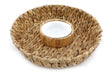 Circular Raffia Weaved Chip & Dip Tray 35cm