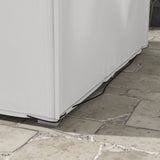 Outsunny Outdoor Garden Furniture Cover Waterproof, Anti-UV 600D Heavy Duty Oxford Fabric Patio Furniture Cover for Rectangular Sofa Table Set, Grey, 210 x 140 x 80 cm