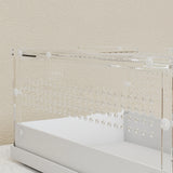 PawHut Acrylic Reptile Terrarium with Top Sliding Door, Vents,  for Snake, Frog, Spider, Gecko, Tarantula, 30 x 20 x 15 cm