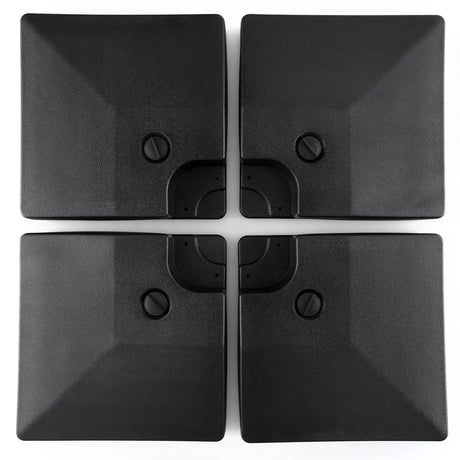 4-Piece 20L Cantilever Offset Patio Umbrella Base