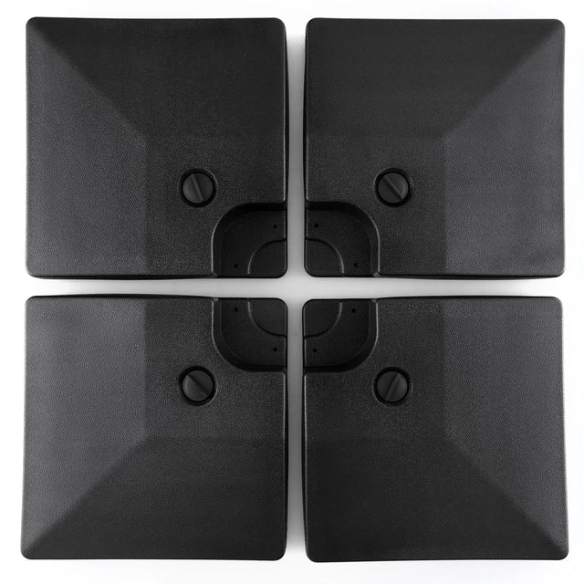 4-Piece 20L Cantilever Offset Patio Umbrella Base