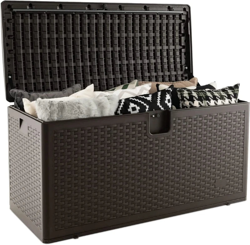 31/73/100 Gallon All Weather Storage Container with Lockable Lid-L