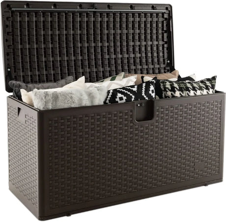 31/73/100 Gallon All Weather Storage Container with Lockable Lid-L