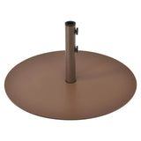 29.5 Inches Outdoor Steel Market Umbrella Base Stand for Backyard and Poolside