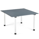 Outdoor Folding Camping Roll up Table with Carry Bag for Picnic &amp; Beach-Grey
