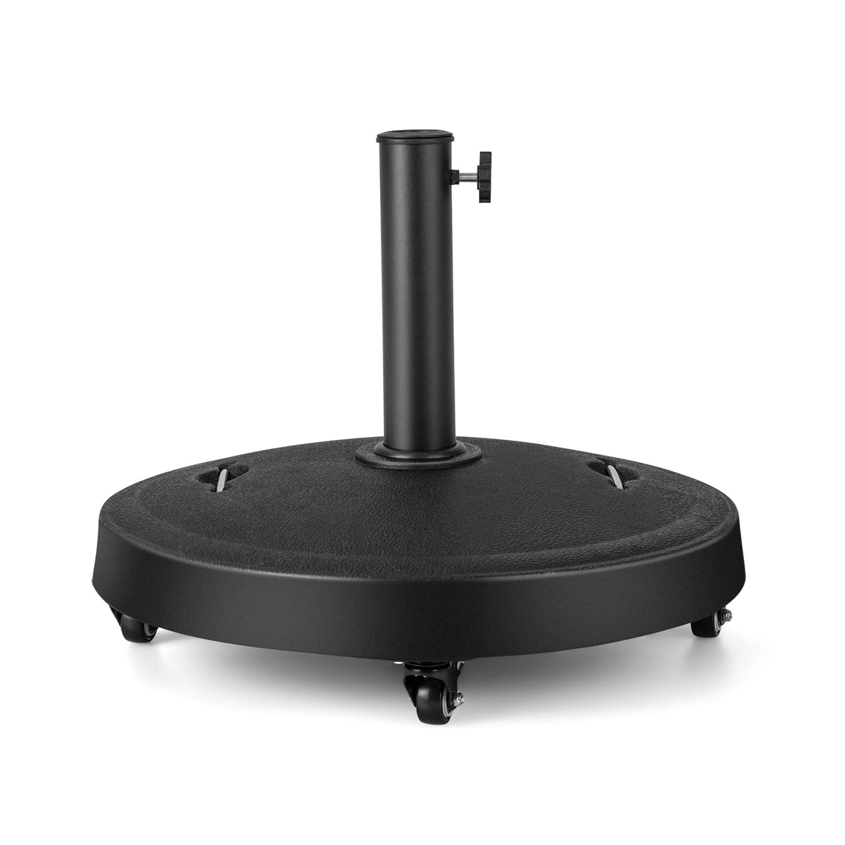 51LBS 20.5Inch Outdoor Umbrella Base with Wheels and Handles