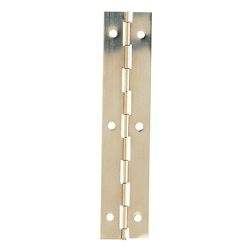 1830 X 38 X 1MM PIANO HINGE (50 PACK) - NICKEL PLATED - 38MM - PACK (50)