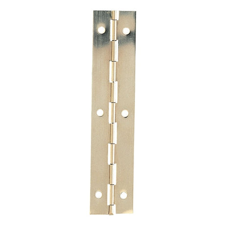1830 X 38 X 1MM PIANO HINGE (50 PACK) - NICKEL PLATED - 38MM - PACK (50)