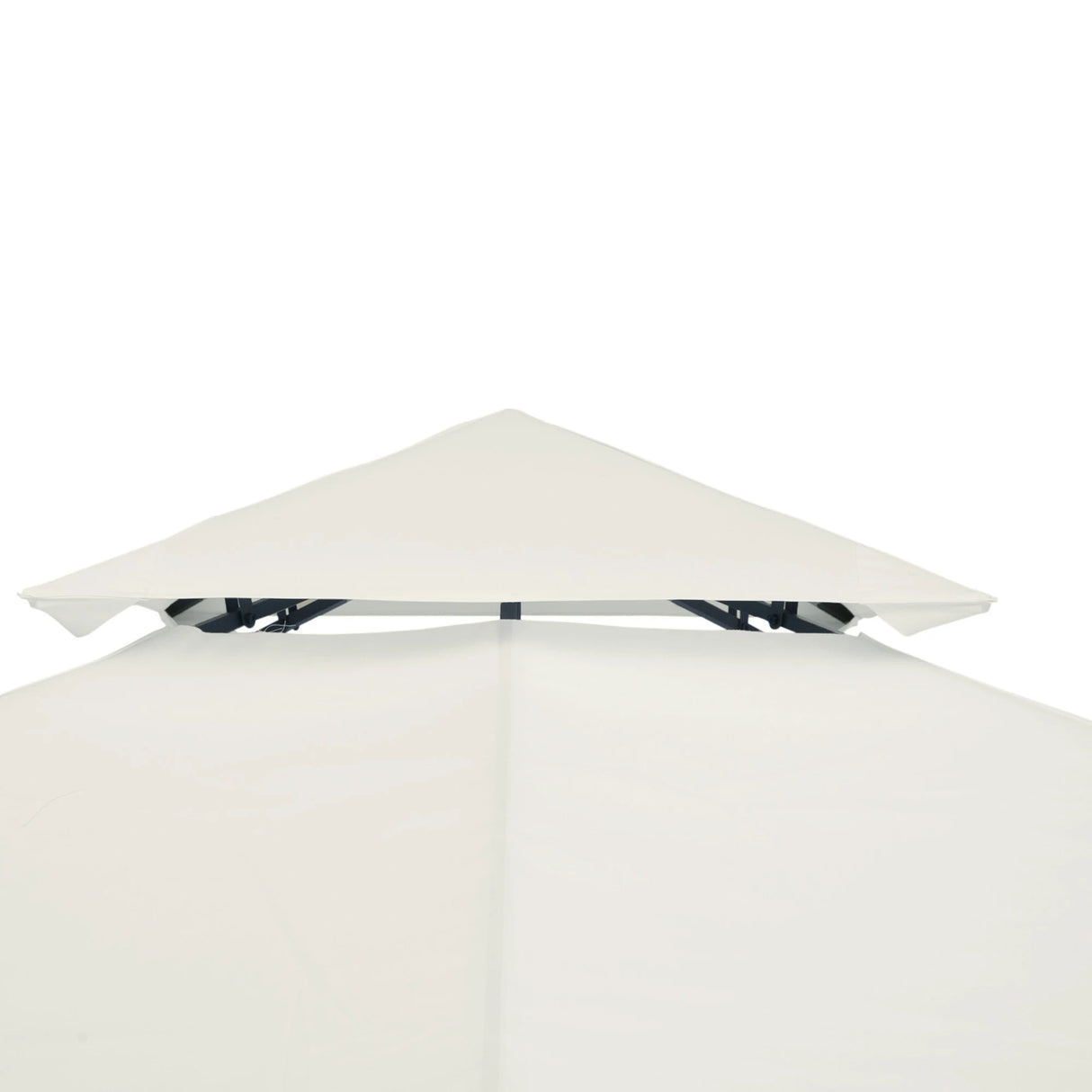 Outsunny Gazebo Replacement Canopy 3x3 m-Cream White