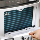 HOMCOM Portable Air Conditioner 14000 BTU, 4-in-1 Air Conditioning Unit, Dehumidifier, Cooling, Fan, Sleep Mode with 3 Speeds, Remote Control, LED Display, 24H Timer, Window Kit, Children Lock, 40m2