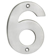 100 X 72 X 5MM - NUMBER 6/9 - FACE FIX _x005F
 - SATIN STAINLESS STEEL - EACH