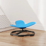AIYAPLAY Butterfly-Shaped-kids Swivel Chair, Sensory Spinning Chair for Balance, Coordination Training, Blue
