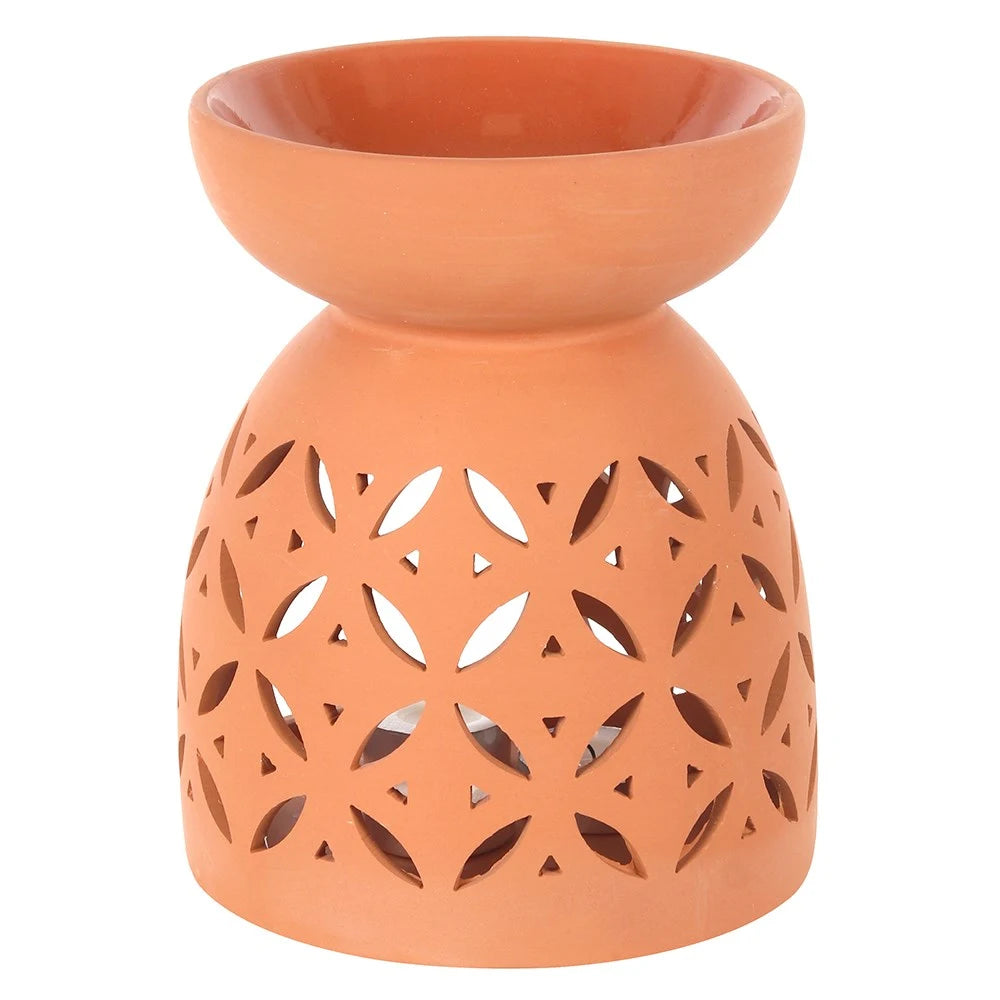 Giant Terracotta Oil Burner and Wax Warmer
