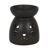 Black Cat Cut Out Oil Burner and Wax Warmer