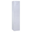 Vinsetto Locker Cabinet Storage Cold Rolled Steel w/ Shelves Vertical Cupboard Grey 38 x 46 x 180 cm