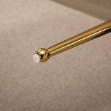 HOMCOM Velvet-Feel Shell Accent Chair - Pink