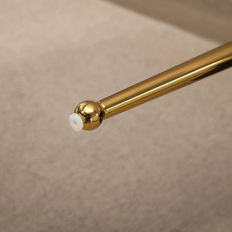 HOMCOM Velvet-Feel Shell Accent Chair - Pink