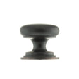 Old English Lincoln Solid Brass Victorian Knob 38mm on Concealed Fix - Antique Copper - Each