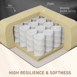 HOMCOM Recliner Chair, Recliner Massage Rocker Chair with 360 Rotate, 165 Reclining Function, Adjustable Footrest, Swivel Armchair Single Sofa for Living Room with Drink Holders, Side Pockets, Black