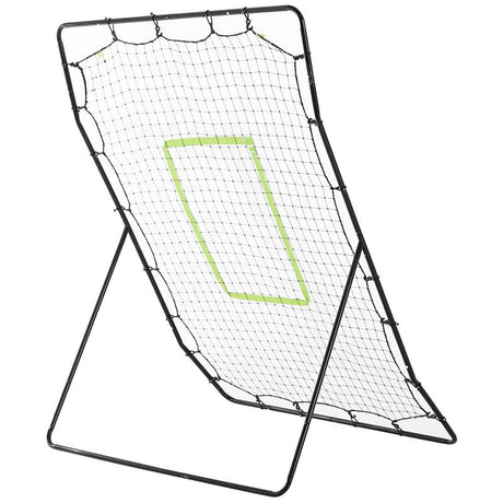 HOMCOM Baseball Rebounder Net Teens Adults Game Spot Softball Training Aid Practise Target Strike Shot Goal Play