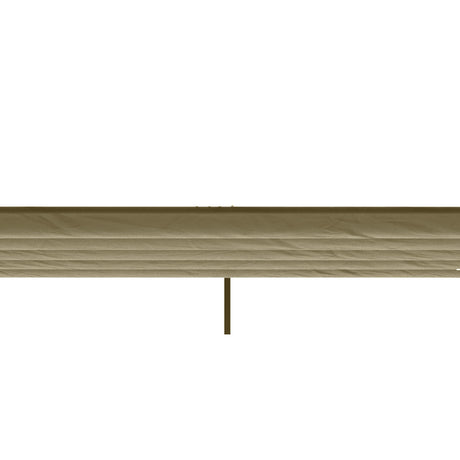 Outsunny Retractable Pergola Cover, 2.55 x 2.5 m Replacement Canopy Fabric for 3 x 3 m Frame, Roof Top Only, Tan