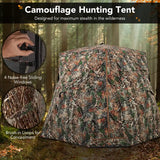 360 One Way See Through Ground Blind Hunting Blind for 2-3 People