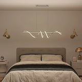 HOMCOM Pendant Light with 3 Colour Temperatures - Silver Tone