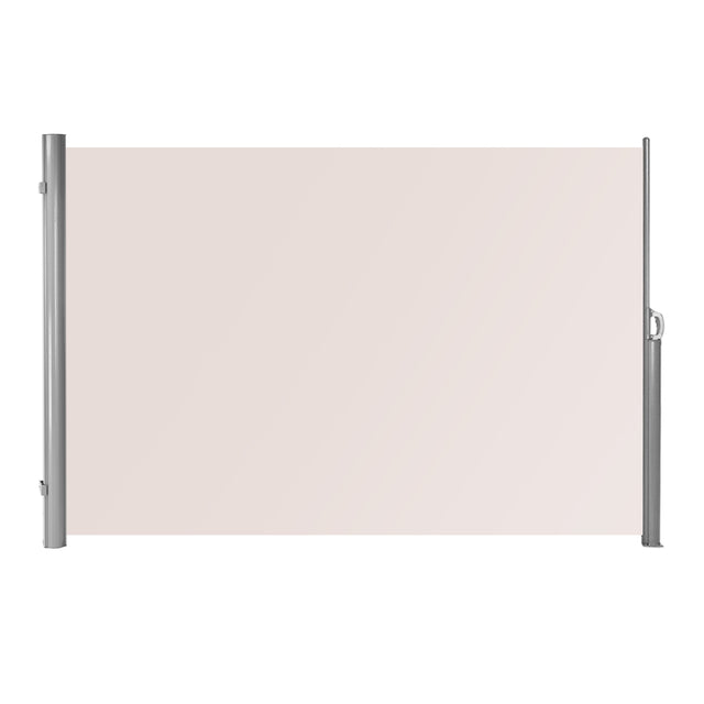 118.5 x 71 Inch Patio Retractable Folding Side Awning Screen