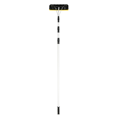 21 Feet Telescoping Snow Roof Rake Aluminum Tube Non-Slip Handle