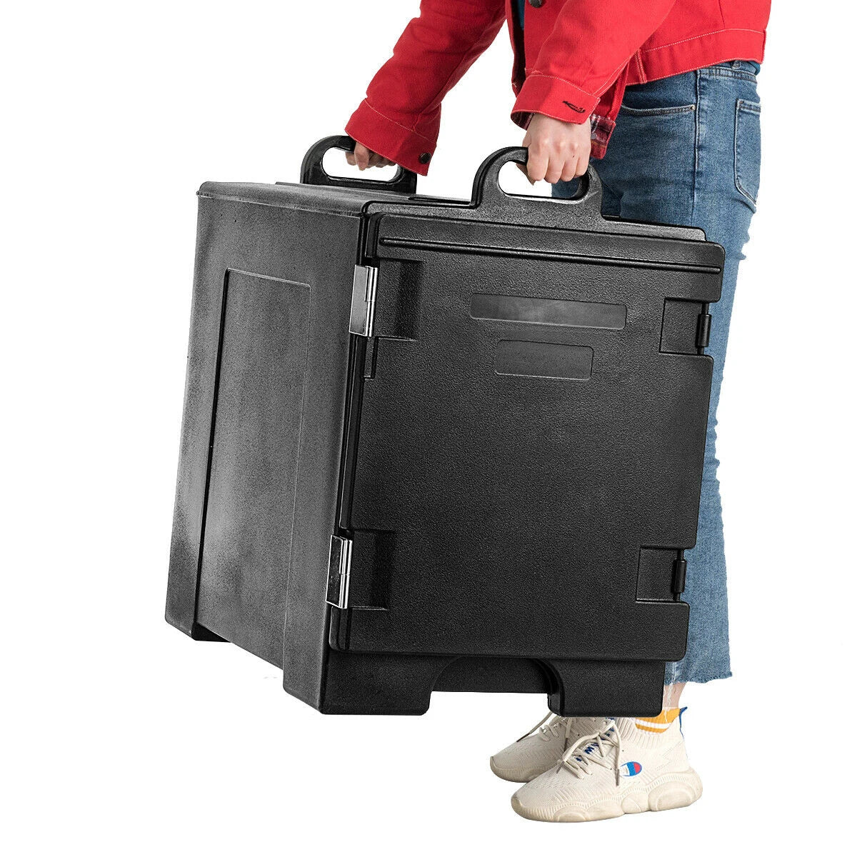 Insulated Food Pan Carrier with Fastener for Canteen