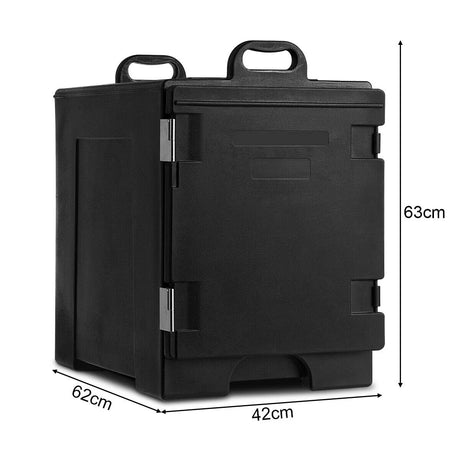 Insulated Food Pan Carrier with Fastener for Canteen