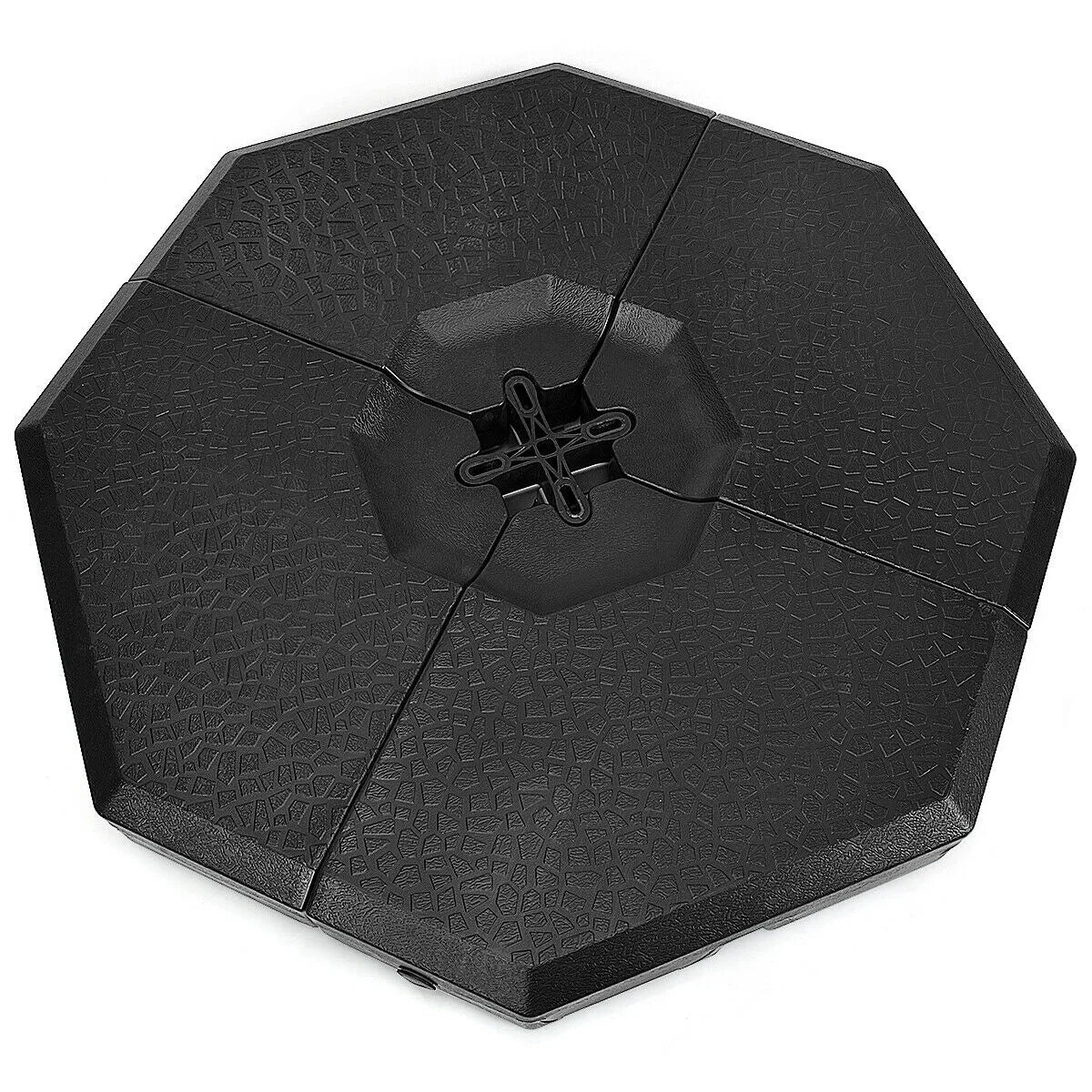4 Pieces Patio Cantilever Offset Umbrella Weights Base Plate Set