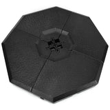 4 Pieces Patio Cantilever Offset Umbrella Weights Base Plate Set
