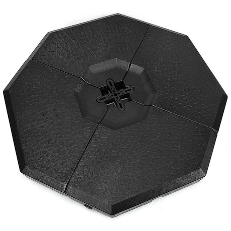 4 Pieces Patio Cantilever Offset Umbrella Weights Base Plate Set