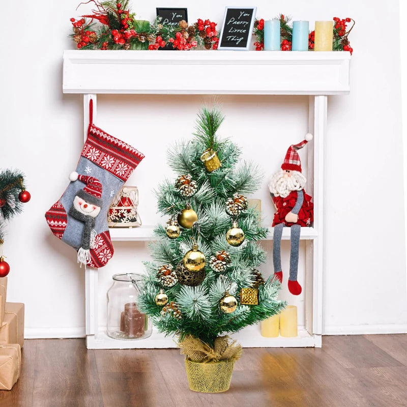 24 Inch Snow Flocked Artificial Christmas Tree