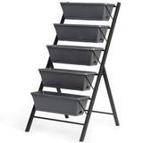 5-Tier Vertical Planter with Drainage Hole for Garden