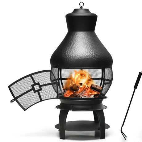 Patio Wood Burning Chimneys Fireplace