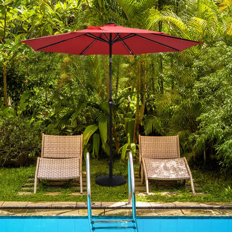 49 LBS Patio Resin Umbrella Base Stand for Outdoor